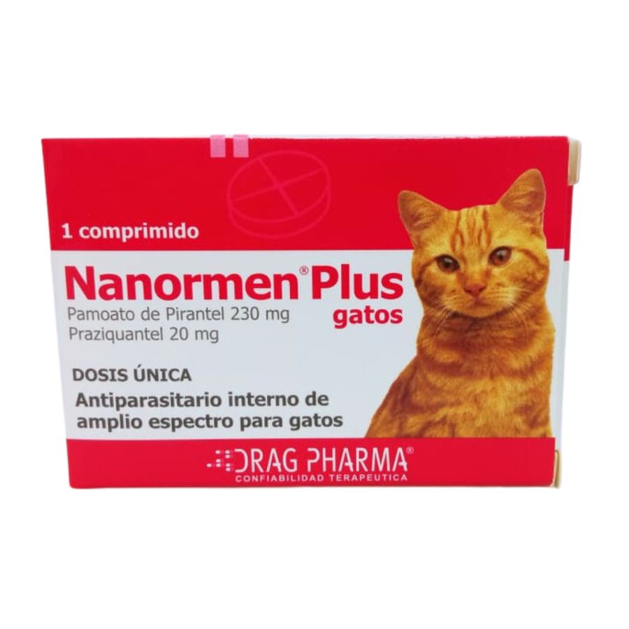 Nanormen Plus Gato 1 Comprimido, , large image number null